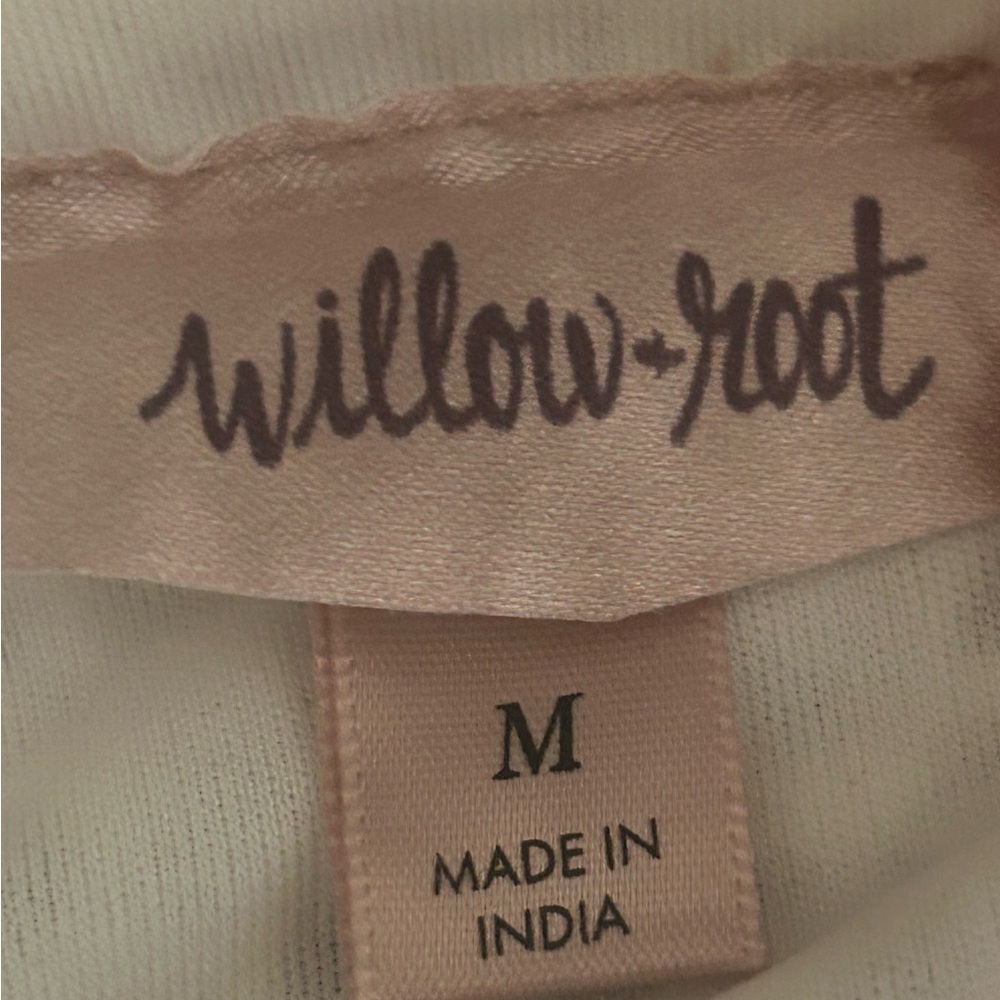 WILLOW & ROOT WHITE EYELET MINI DRESS - Picture 4 of 4